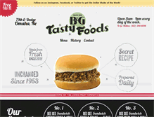 Tablet Screenshot of bgtastyfoods.com